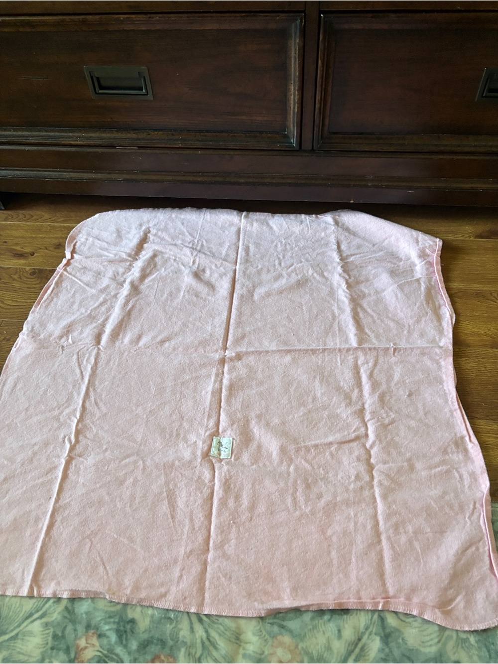 Soft Baby Blanket in Light Pink - Cozy Nursery Throw